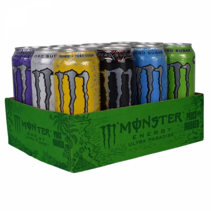 12 x Monster Energy Mixflak, 500 ml ryhmässä Juomat / Energiajuoma @ Tillskottsbolaget (MONSTER002)