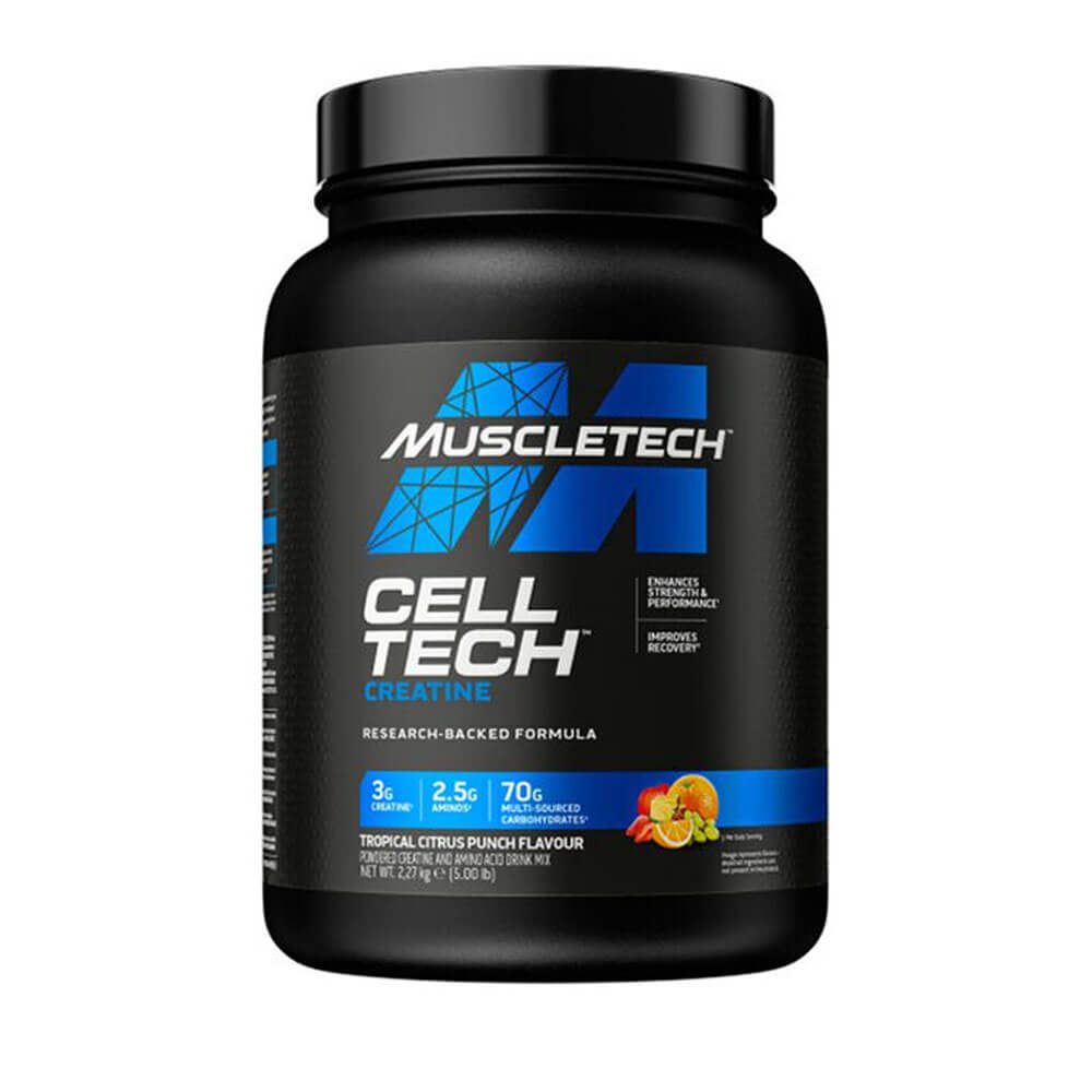 Muscletech Cell-Tech, 2,27 kg ryhmässä Ravintolisät & Elintarvikkeet / Kreatiini / Kreatiinimonohydraatti @ Tillskottsbolaget (MUSCLETEACH853)