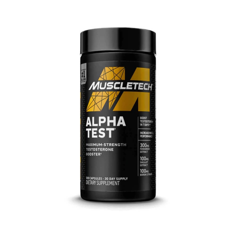 Muscletech Alpha Test, 120 caps ryhmässä Ravintolisät & Elintarvikkeet / Lihaskasvu / Testobooster @ Tillskottsbolaget (MUSCLETECH5743)