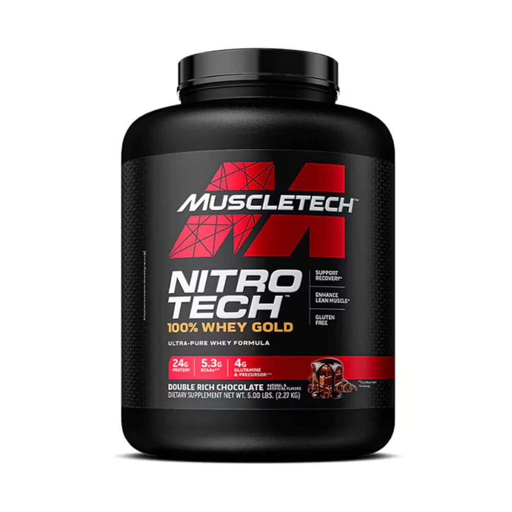 MuscleTech Nitro-Tech Whey Gold Protein, 2,2 kg ryhmässä Ravintolisät & Elintarvikkeet / Proteiinijauhe / Heraproteiini / Whey protein @ Tillskottsbolaget (MUSCLETECH67845)