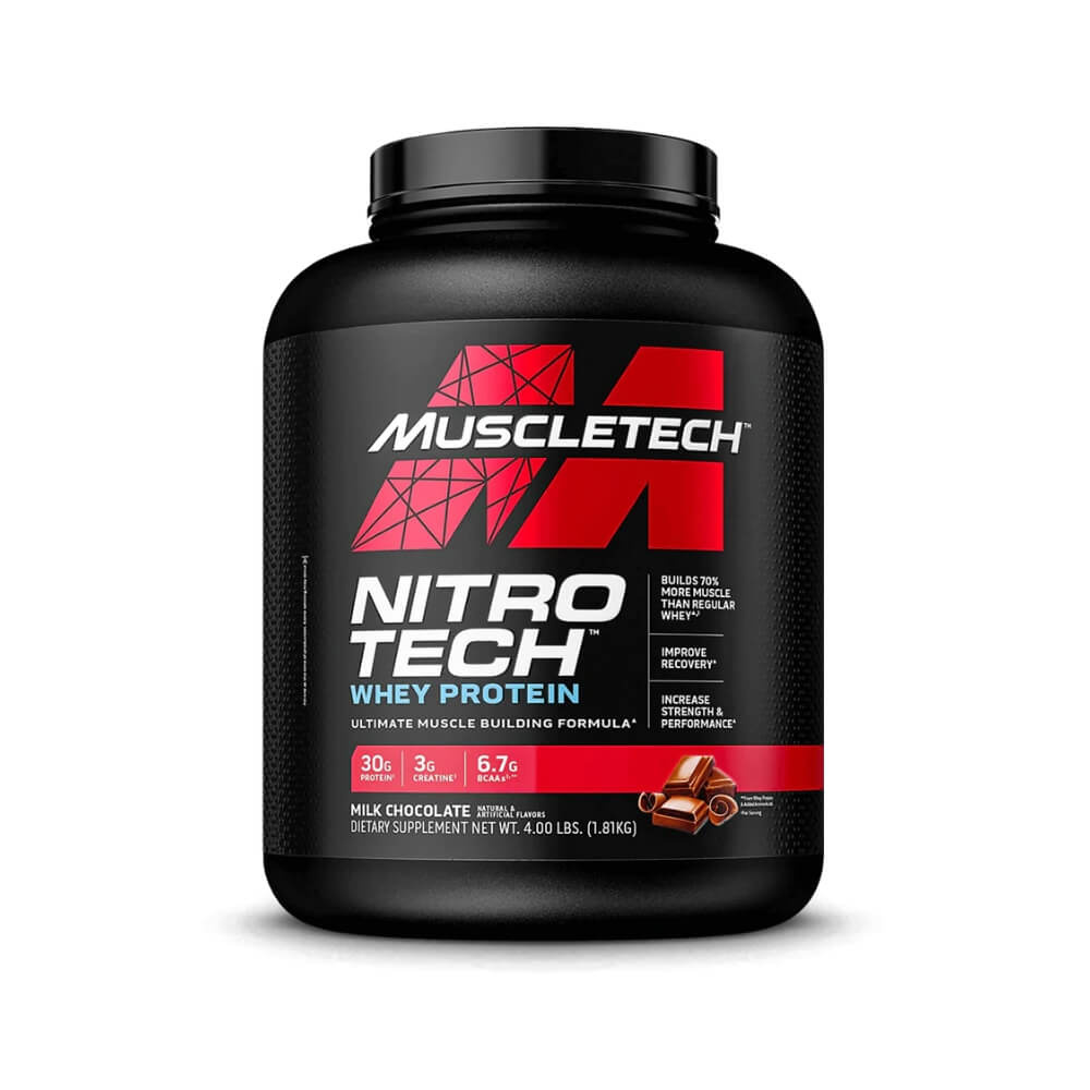 MuscleTech Nitro-Tech Performance Series, 1,8 kg ryhmässä Ravintolisät & Elintarvikkeet / Proteiinijauhe / Isolaattiproteiini @ Tillskottsbolaget (MUSCLETECH7583)