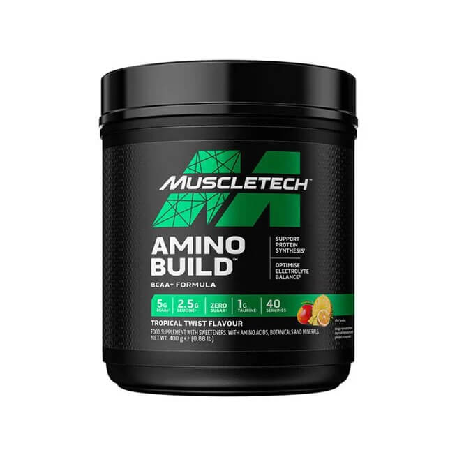 MuscleTech Amino Build, 40 serv. ryhmässä Ravintolisät & Elintarvikkeet / Aminohapot / BCAA @ Tillskottsbolaget (MUSCLETECH7685)