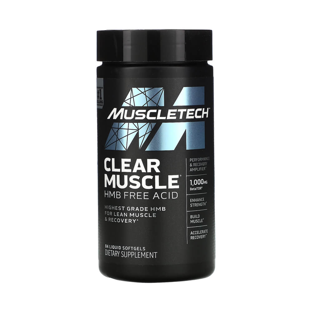 Muscletech Clear Muscle, 84 softgels ryhmässä Teematuotteet / Laktoosittomat ravintolisät @ Tillskottsbolaget (MUSCLETECH853)