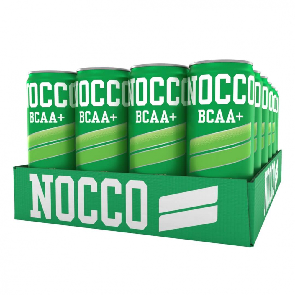 24 x NOCCO BCAA+, 330 ml (Äpple - Koffeinfri) ryhmässä Juomat / Energiajuoma @ Tillskottsbolaget (NOCCO21893)