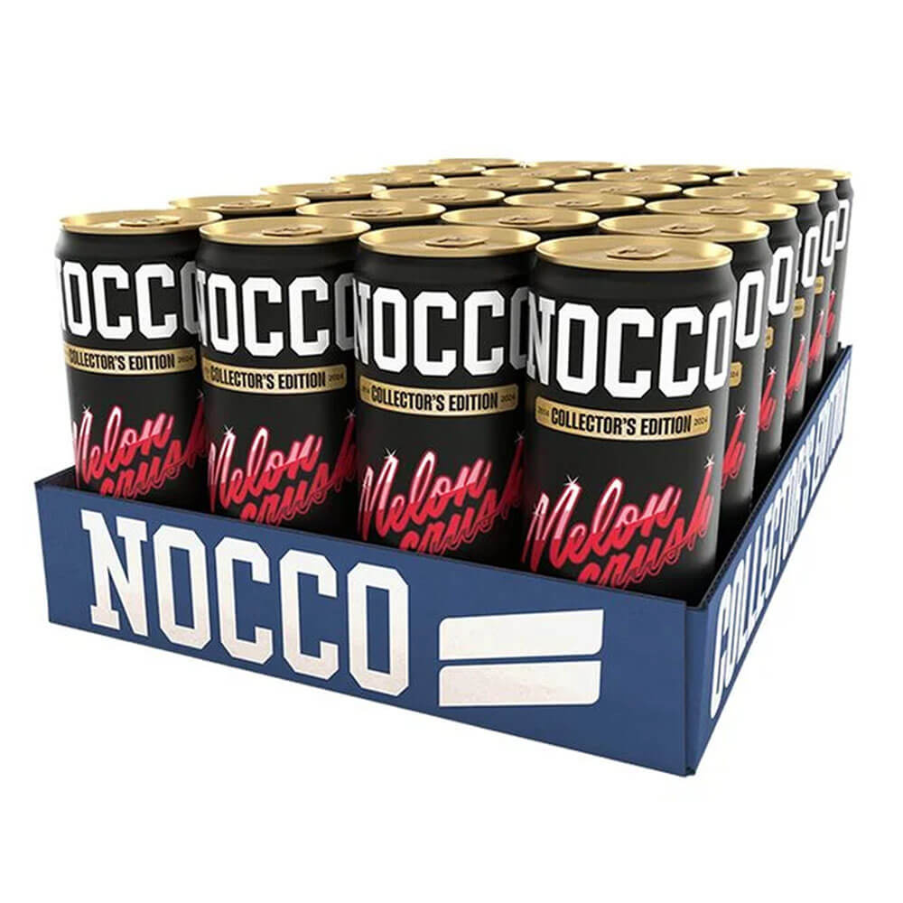 24 x NOCCO FOCUS, 330 ml (Collector´s Edition Melon Crush) ryhmässä Teematuotteet / Gluteenittomat Ravintolisät @ Tillskottsbolaget (NOCCO5634)