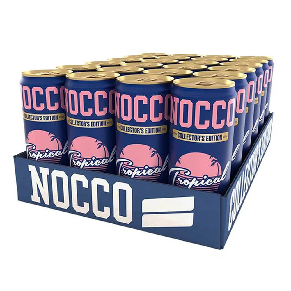 24 x NOCCO BCAA, 330 ml (Collector´s Edition Tropical) ryhmässä Teematuotteet / Gluteenittomat Ravintolisät @ Tillskottsbolaget (NOCCO67655)