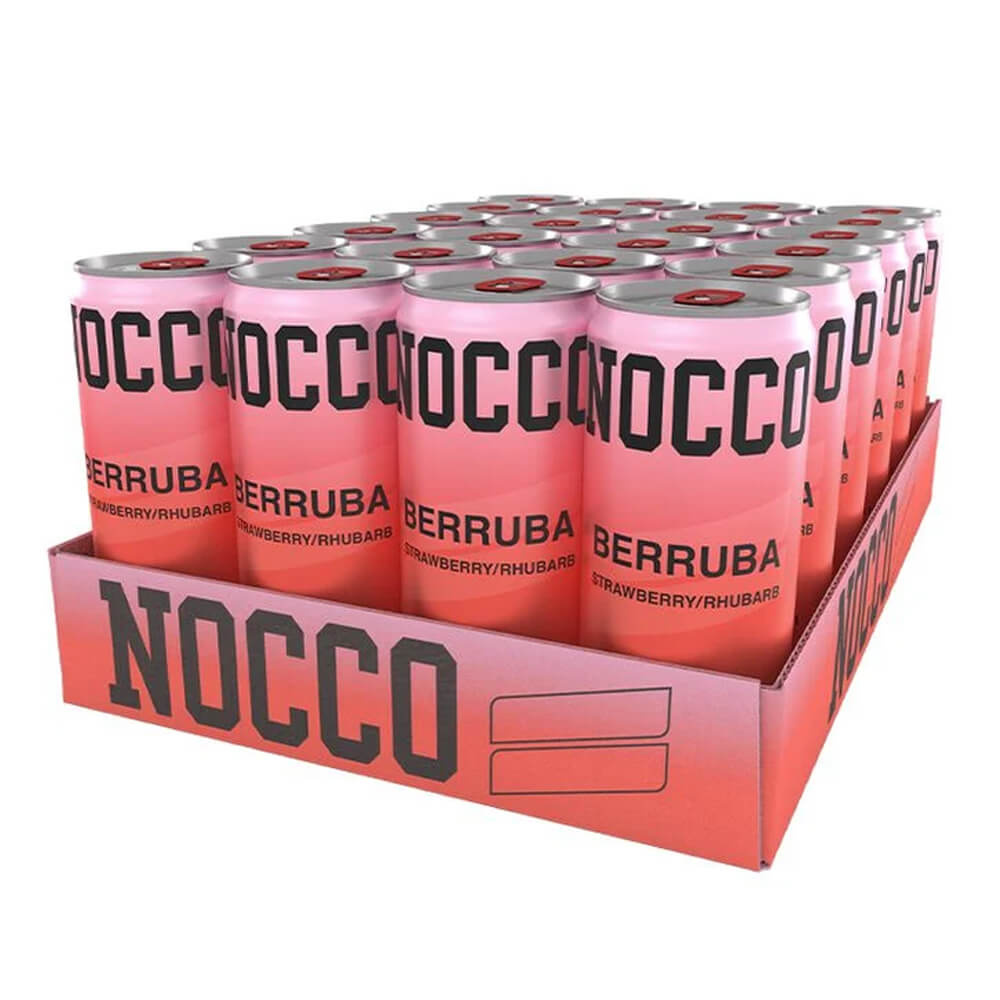 24 x NOCCO BCAA, 330 ml (Berruba) ryhmässä Teematuotteet / Gluteenittomat Ravintolisät @ Tillskottsbolaget (NOCCO6783)