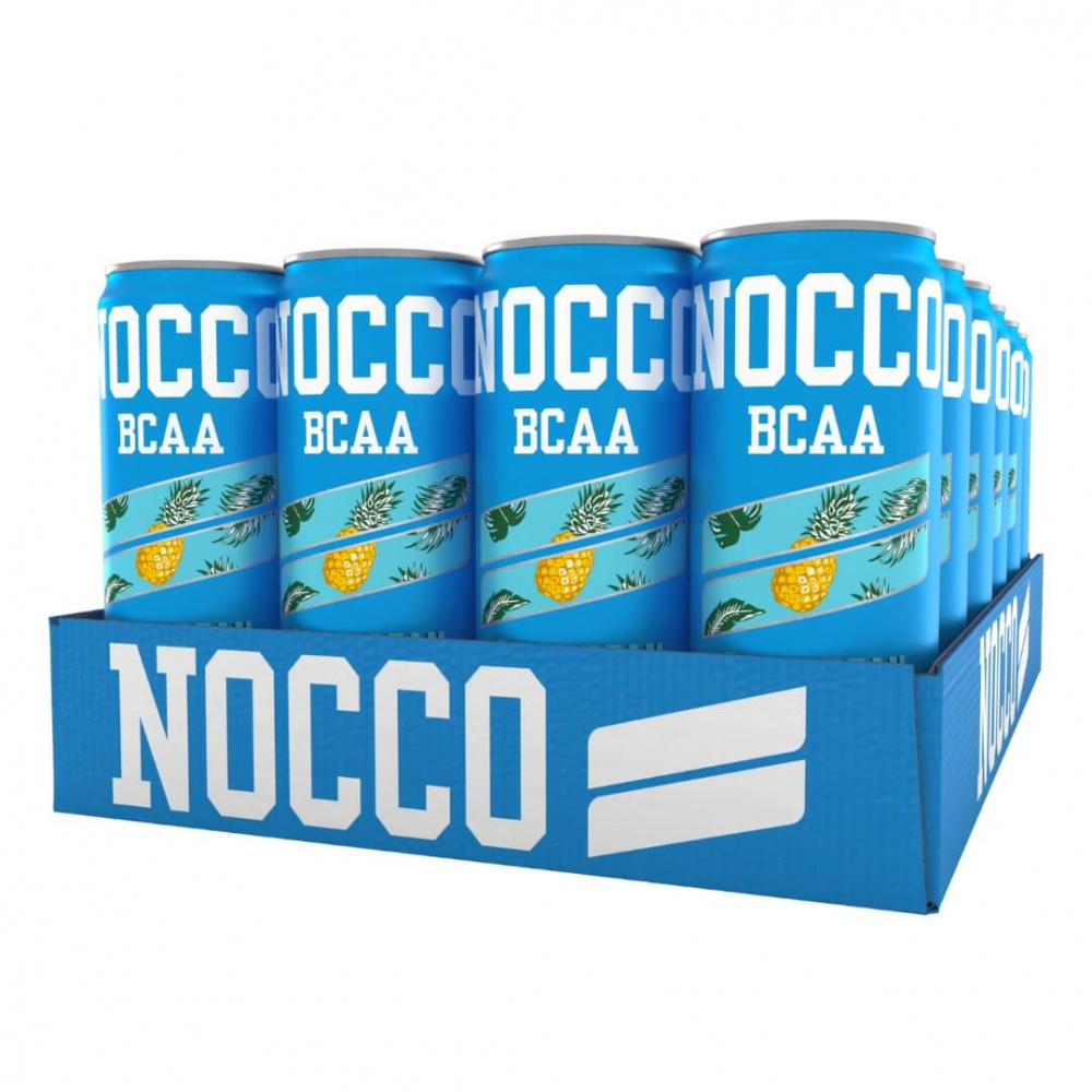 24 x NOCCO BCAA, 330 ml (Caribbean) ryhmässä Juomat / Energiajuoma @ Tillskottsbolaget (NOCCO758)