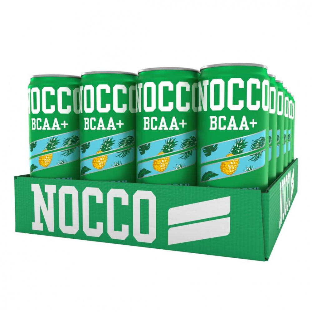 24 x NOCCO BCAA+, 330 ml (Caribbean - Koffeinfri) ryhmässä Juomat / Energiajuoma @ Tillskottsbolaget (NOCCO75801)