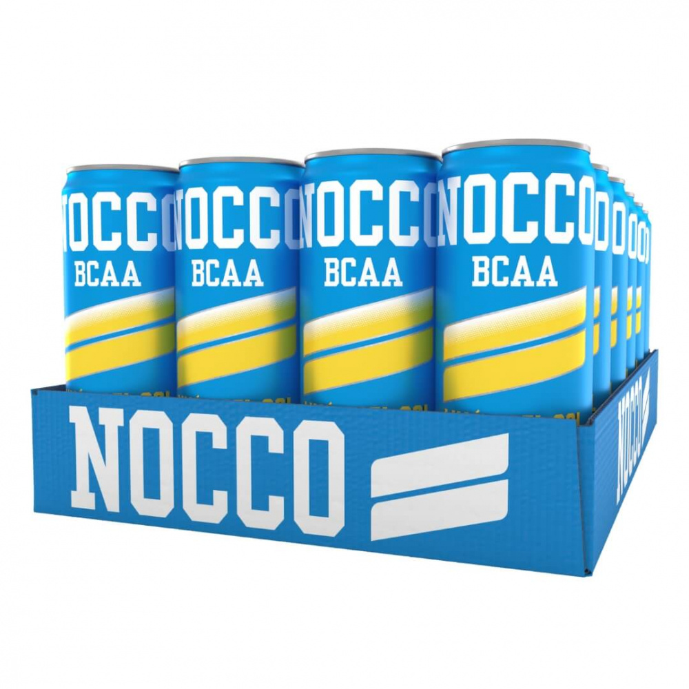 24 x NOCCO BCAA, 330 ml (Limón) ryhmässä Juomat / Energiajuoma @ Tillskottsbolaget (NOCCO766302)