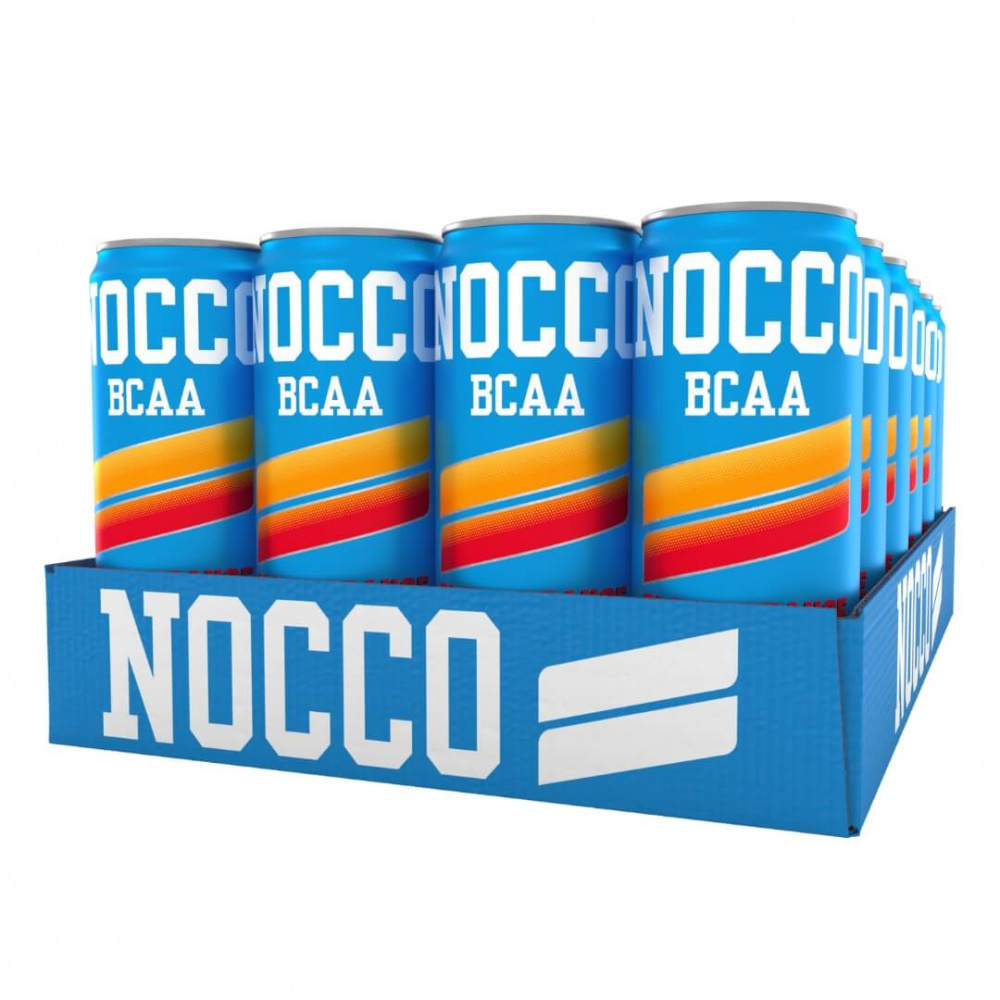 24 x NOCCO BCAA, 330 ml (Blood Orange) ryhmässä Juomat / Energiajuoma @ Tillskottsbolaget (NOCCO86594)