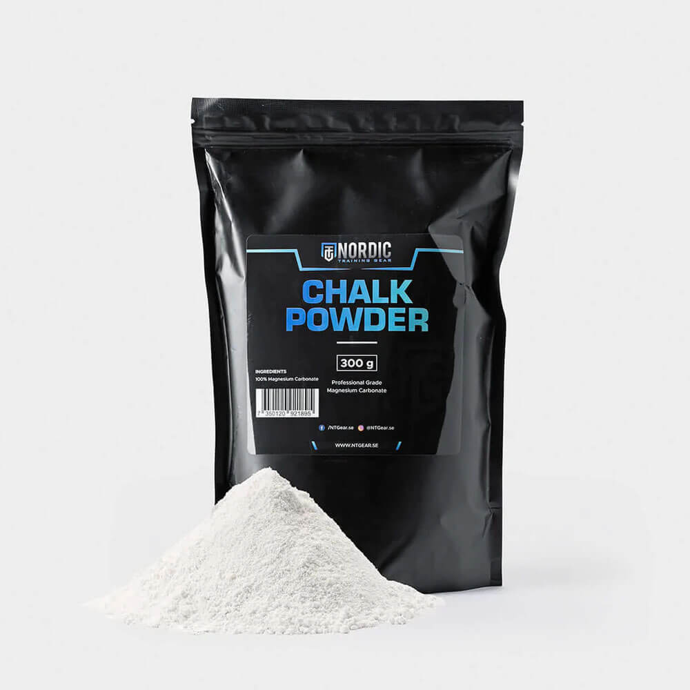 Nordic Training Gear Chalk Powder, 300 g ryhmässä Treenivälineet / Magnesiumkarbonaatti @ Tillskottsbolaget (NTG58443)