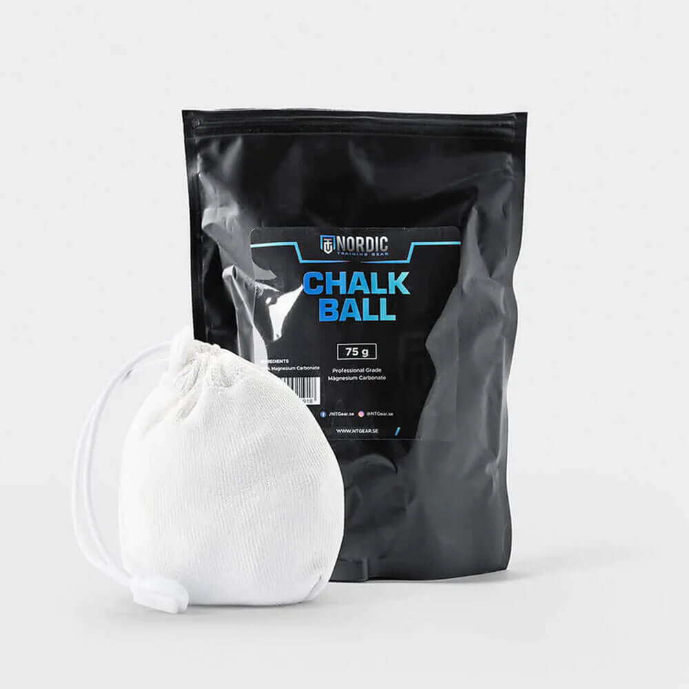 Nordic Training Gear Chalk Ball, 75 g ryhmässä Treenivälineet / Magnesiumkarbonaatti @ Tillskottsbolaget (NTG89983)