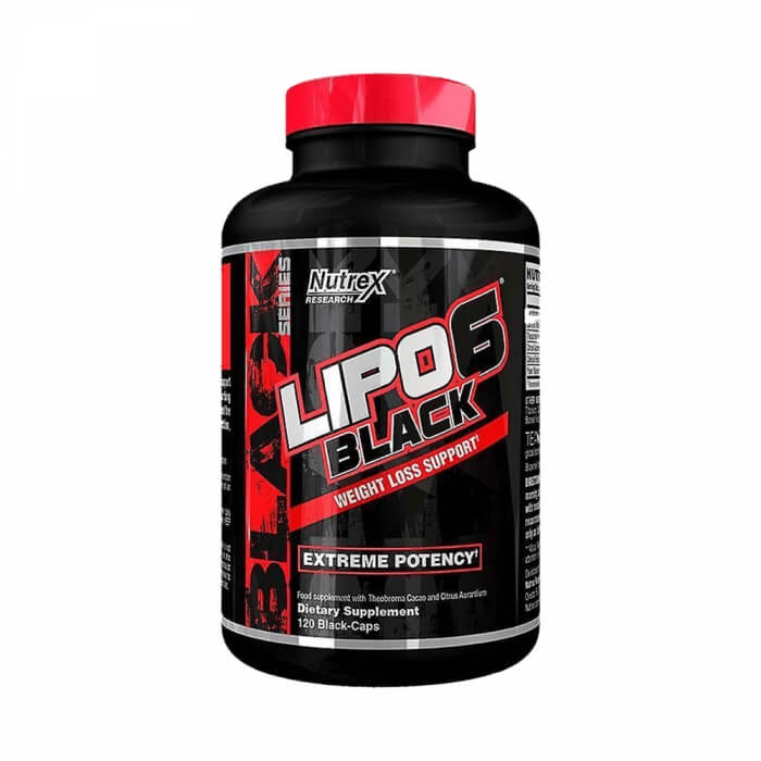 Nutrex Research LIPO-6 BLACK, 120 caps ryhmässä Ravintolisät & Elintarvikkeet / Painonpudotusta / Rasvanpolttaja @ Tillskottsbolaget (NUTREX261)