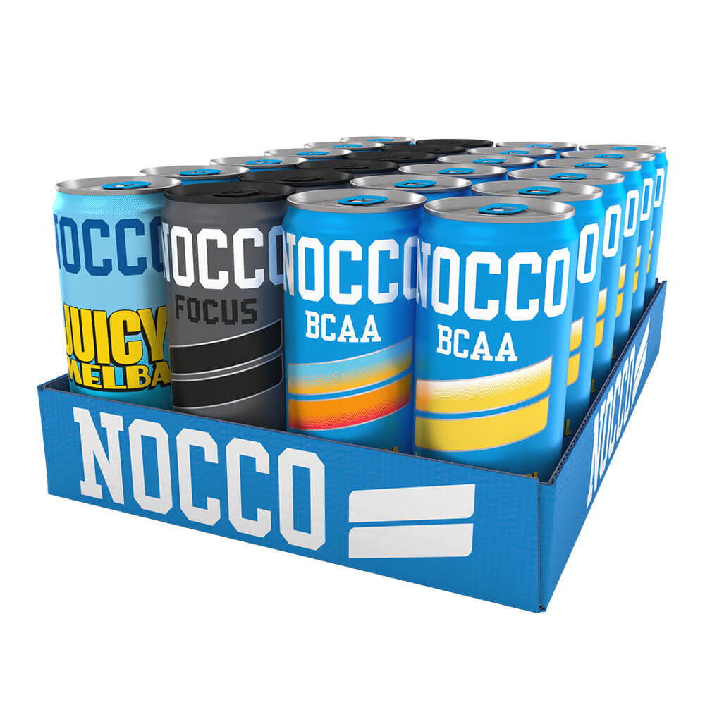 24 x NOCCO Mixflak, 330 ml ryhmässä Juomat / Energiajuoma @ Tillskottsbolaget (Nocco24st)