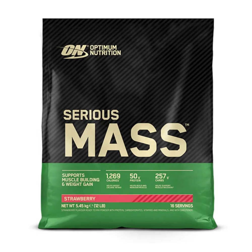 Optimum Nutrition Serious Mass, 5400 g ryhmässä Teematuotteet / Ravintolisät Naisille @ Tillskottsbolaget (OPTIMUM006)