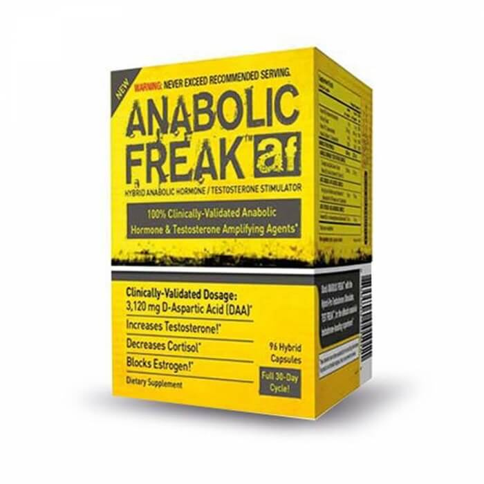 Pharmafreak Anabolic FREAK, 96 caps ryhmässä Ravintolisät & Elintarvikkeet / Lihaskasvu / Testobooster @ Tillskottsbolaget (PHARMA954)