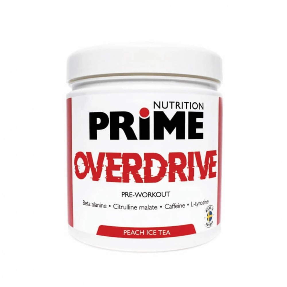 Prime Nutrition Overdrive, 300 g ryhmässä Ravintolisät & Elintarvikkeet / Suorituskyvyn parantajat / Pre-Workout / PWO @ Tillskottsbolaget (PRIME002)