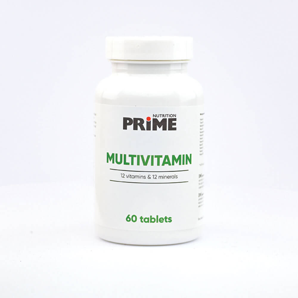 Prime Nutrition Multivitamin, 60 tabs ryhmässä Ravintolisät & Elintarvikkeet / Vitamiinit / Multivitamiini @ Tillskottsbolaget (PRIME7812)