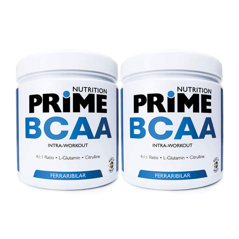 2 x Prime Nutrition BCAA, 330 g ryhmässä Ravintolisät & Elintarvikkeet / Aminohapot / BCAA @ Tillskottsbolaget (PRIME8765)