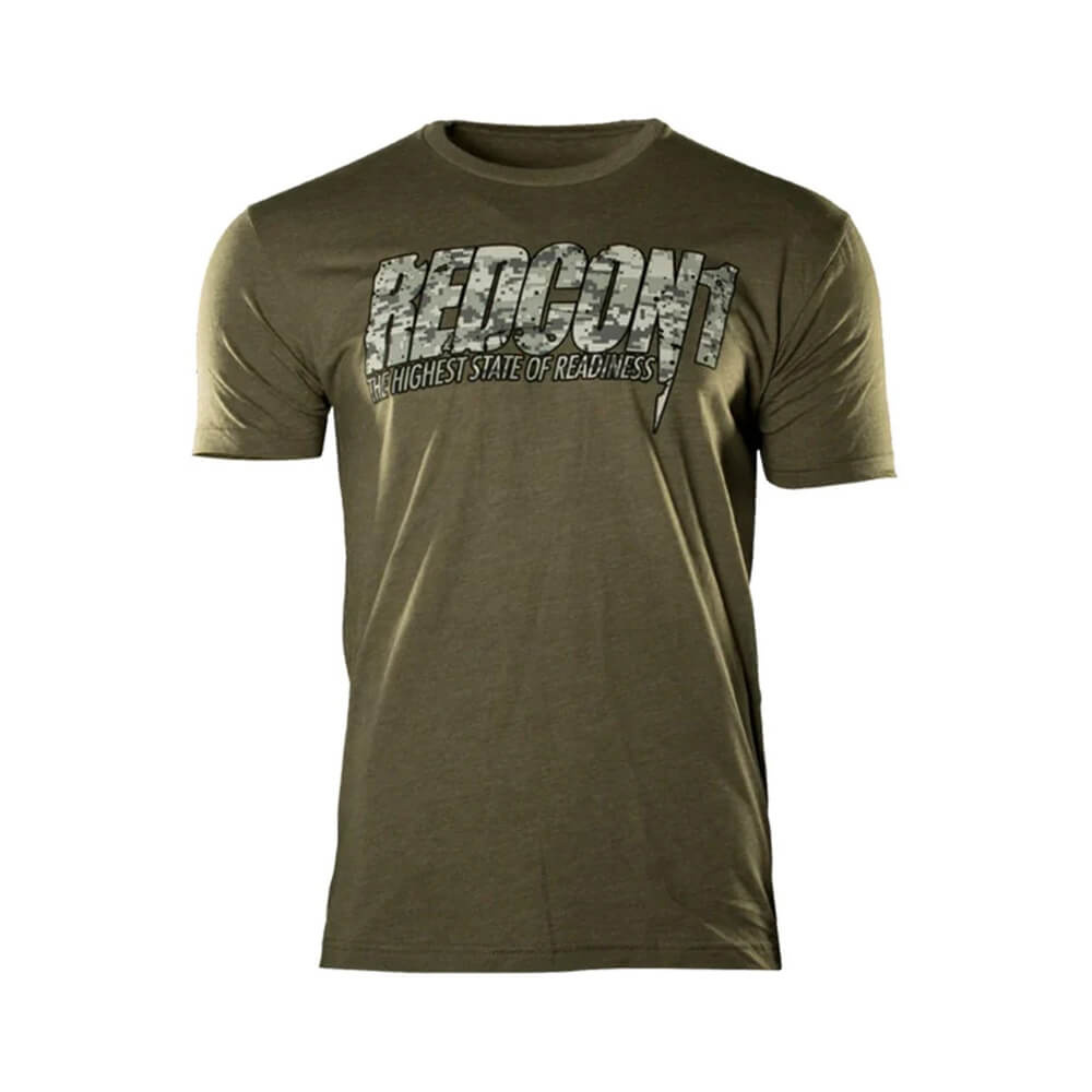 Redcon1 OG T-Shirt, green camo ryhmässä Treenivälineet / Urheiluvaatteet @ Tillskottsbolaget (REDCON178674)