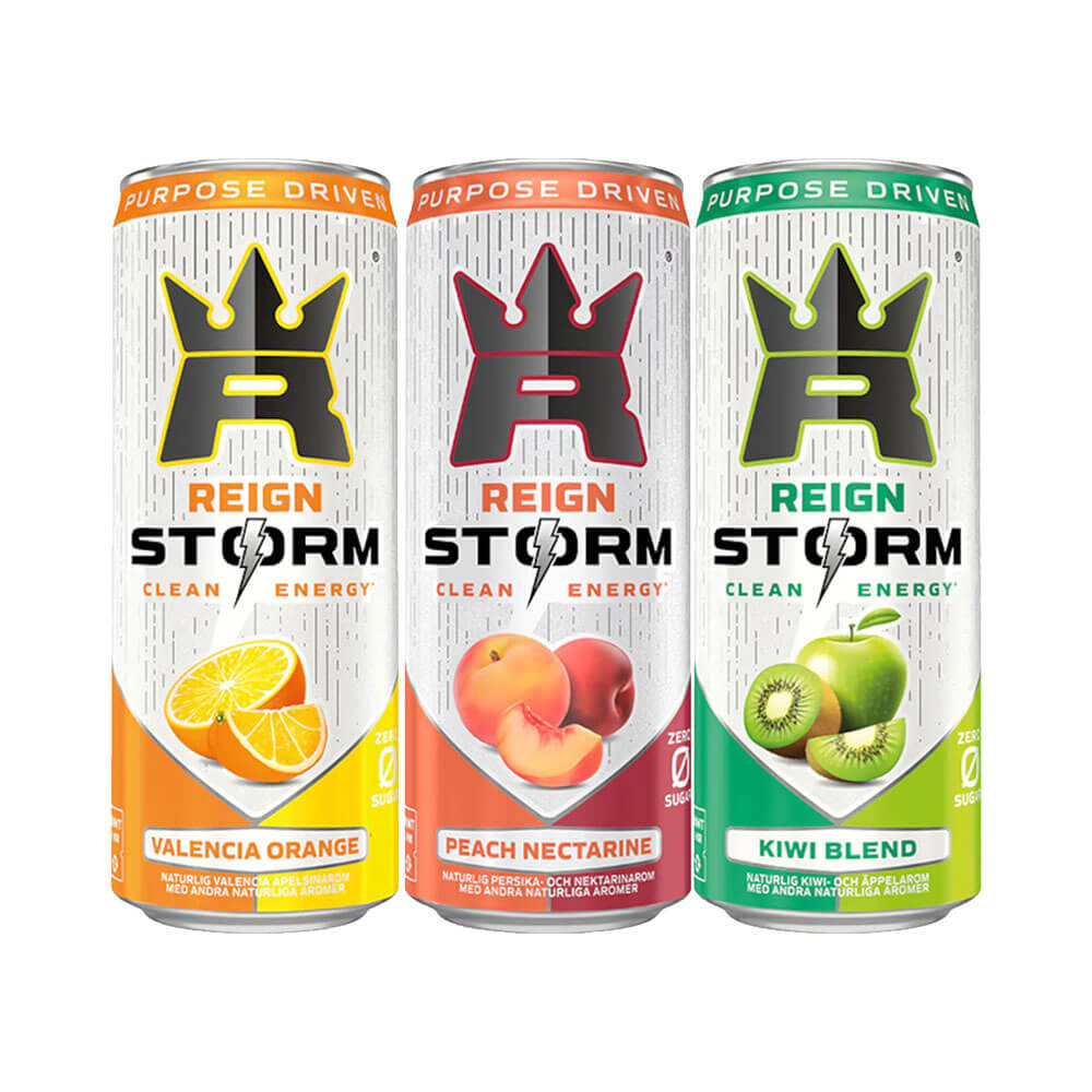 Reign Storm Energy, 335 ml ryhmässä Teematuotteet / Gluteenittomat Ravintolisät @ Tillskottsbolaget (REIGN7645)