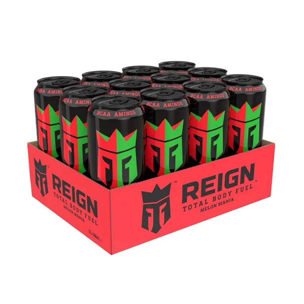 12 x Reign Energy, 500 ml (Melon Mania) ryhmässä Juomat / Energiajuoma @ Tillskottsbolaget (REIGN9121)