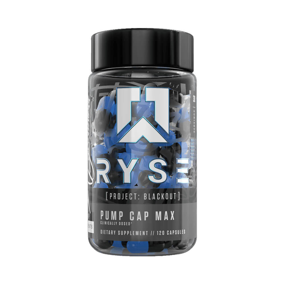 Ryse Supps Blackout Pump Cap Max, 120 caps ryhmässä Ravintolisät & Elintarvikkeet / Suorituskyvyn parantajat / Pumppu @ Tillskottsbolaget (RYSE7856)