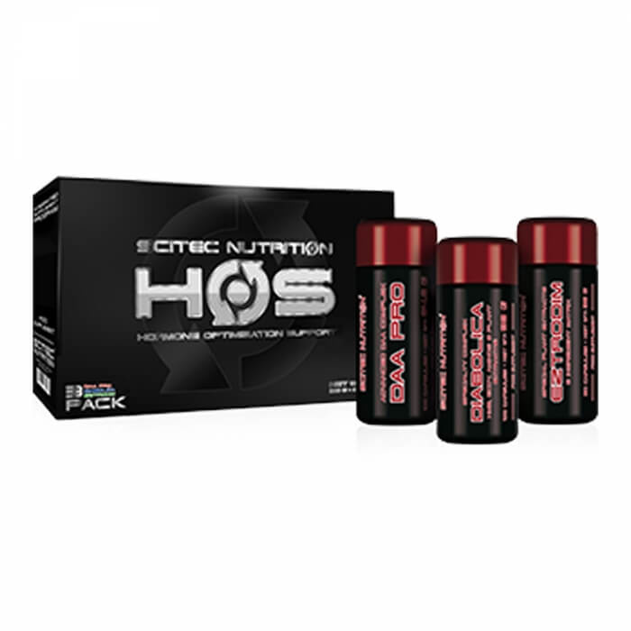 Scitec Nutrition HOS (Hormone Optimization System), 250 caps ryhmässä Ravintolisät & Elintarvikkeet / Lihaskasvu / Testobooster @ Tillskottsbolaget (SCITEC000054)