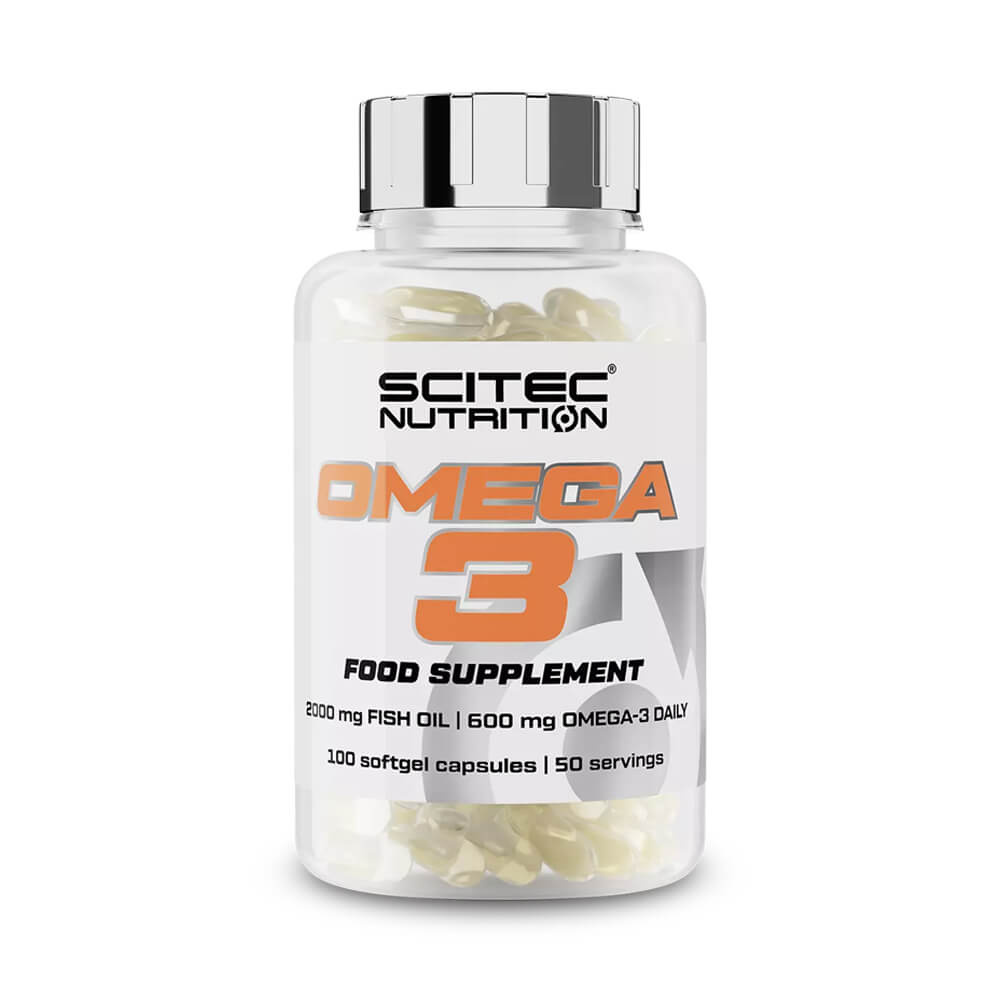 Scitec Nutrition Omega 3, 100 caps ryhmässä Ravintolisät & Elintarvikkeet / Omega-3 & Rasvahapot / Omega-3 @ Tillskottsbolaget (SCITEC0012)