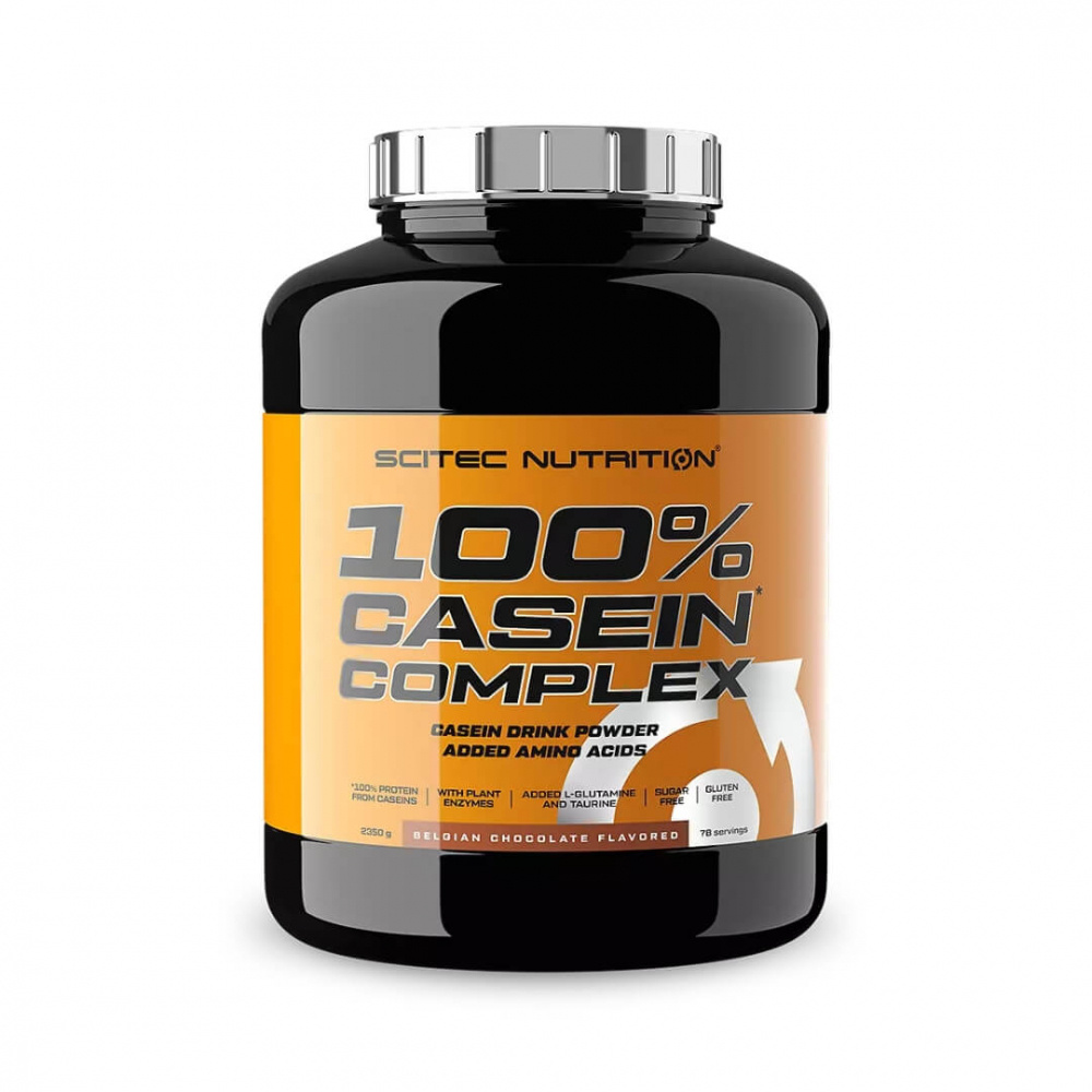 Scitec Nutrition 100% Casein Complex, 2,3 kg ryhmässä Ravintolisät & Elintarvikkeet / Proteiinijauhe / Kaseiiniproteiini @ Tillskottsbolaget (SCITEC007)