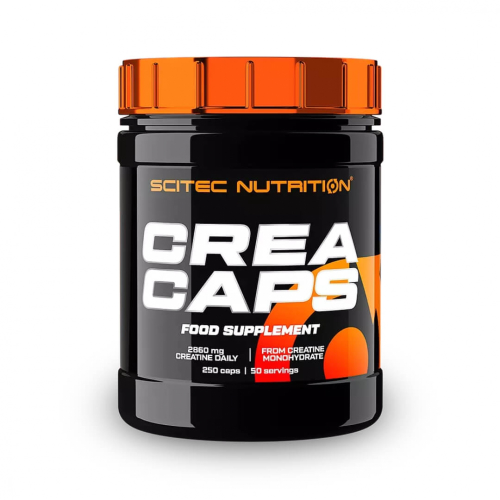 Scitec Nutrition Creatine Caps, 250 Caps ryhmässä Ravintolisät & Elintarvikkeet / Kreatiini / Kreatiinimonohydraatti @ Tillskottsbolaget (SCITEC6373)