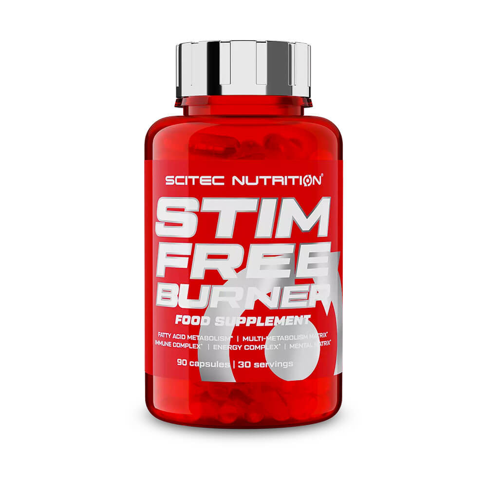 Scitec Nutrition Stim Free Burner, 90 caps ryhmässä Ravintolisät & Elintarvikkeet / Painonpudotusta / Kofeiiniton Rasvanpolttaja @ Tillskottsbolaget (SCITEC767453)