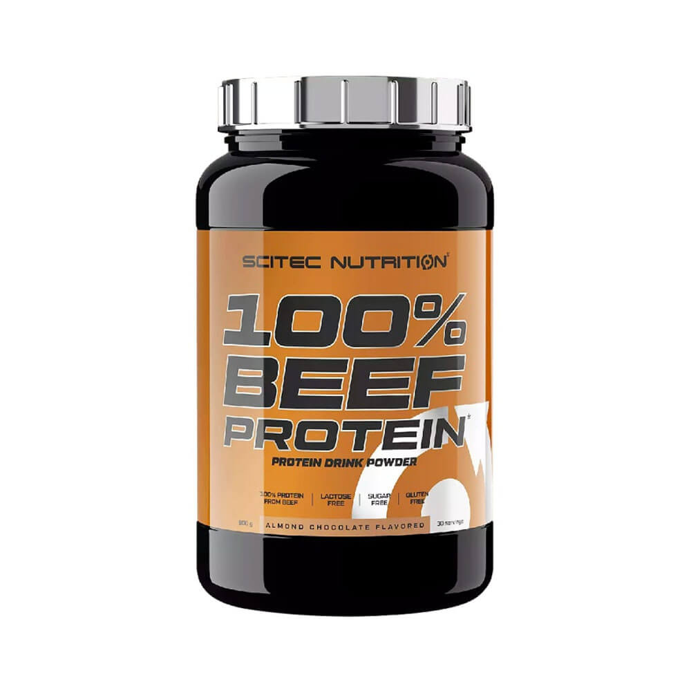 Scitec Nutrition 100% Beef Protein, 900 g ryhmässä Teematuotteet / Ravintolisät Naisille @ Tillskottsbolaget (SCITEC7684)