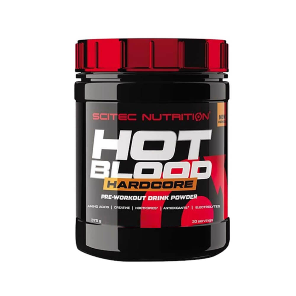 Scitec Nutrition Hot Blood Hardcore, 375 g ryhmässä Ravintolisät & Elintarvikkeet / Suorituskyvyn parantajat / Pre-Workout / PWO @ Tillskottsbolaget (SCITEC8532)