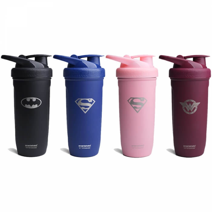 Smartshake DC Comics Reforce Stainless Steel, 900 ml ryhmässä Treenivälineet / Juomapullot & Shakerit @ Tillskottsbolaget (SMARTSHAKE75321)