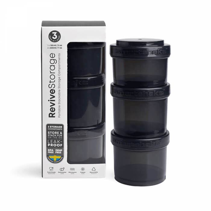 Smartshake Revive Storage - 3-pack ryhmässä Treenivälineet / Juomapullot & Shakerit @ Tillskottsbolaget (SMARTSHAKE8432)