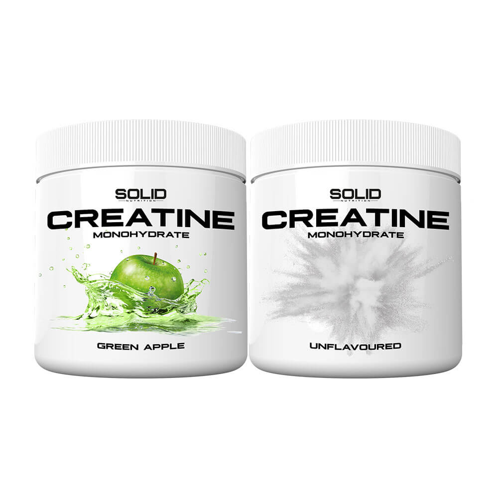 2 x SOLID Nutrition Creatine Monohydrate, 400 g ryhmässä Ravintolisät & Elintarvikkeet / Kreatiini / Kreatiinimonohydraatti @ Tillskottsbolaget (SOLID5333)