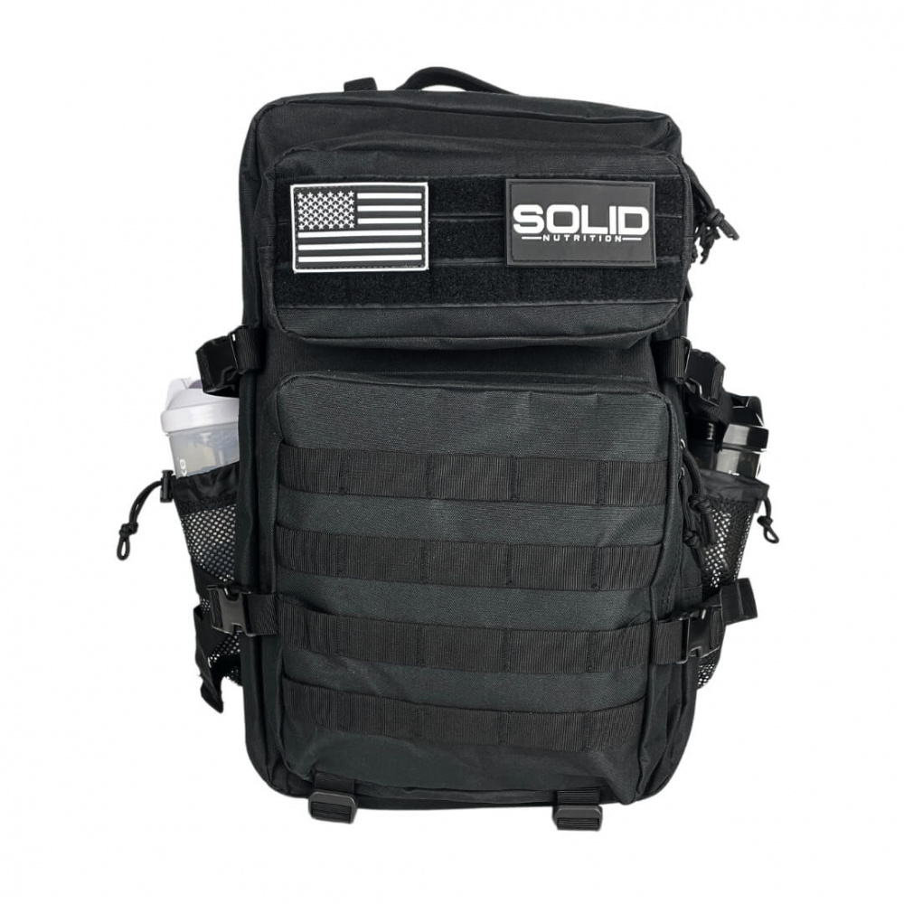 SOLID Nutrition Tactical Backpack, 45 L ryhmässä Treenivälineet / Urheilukassi @ Tillskottsbolaget (SOLID65744)