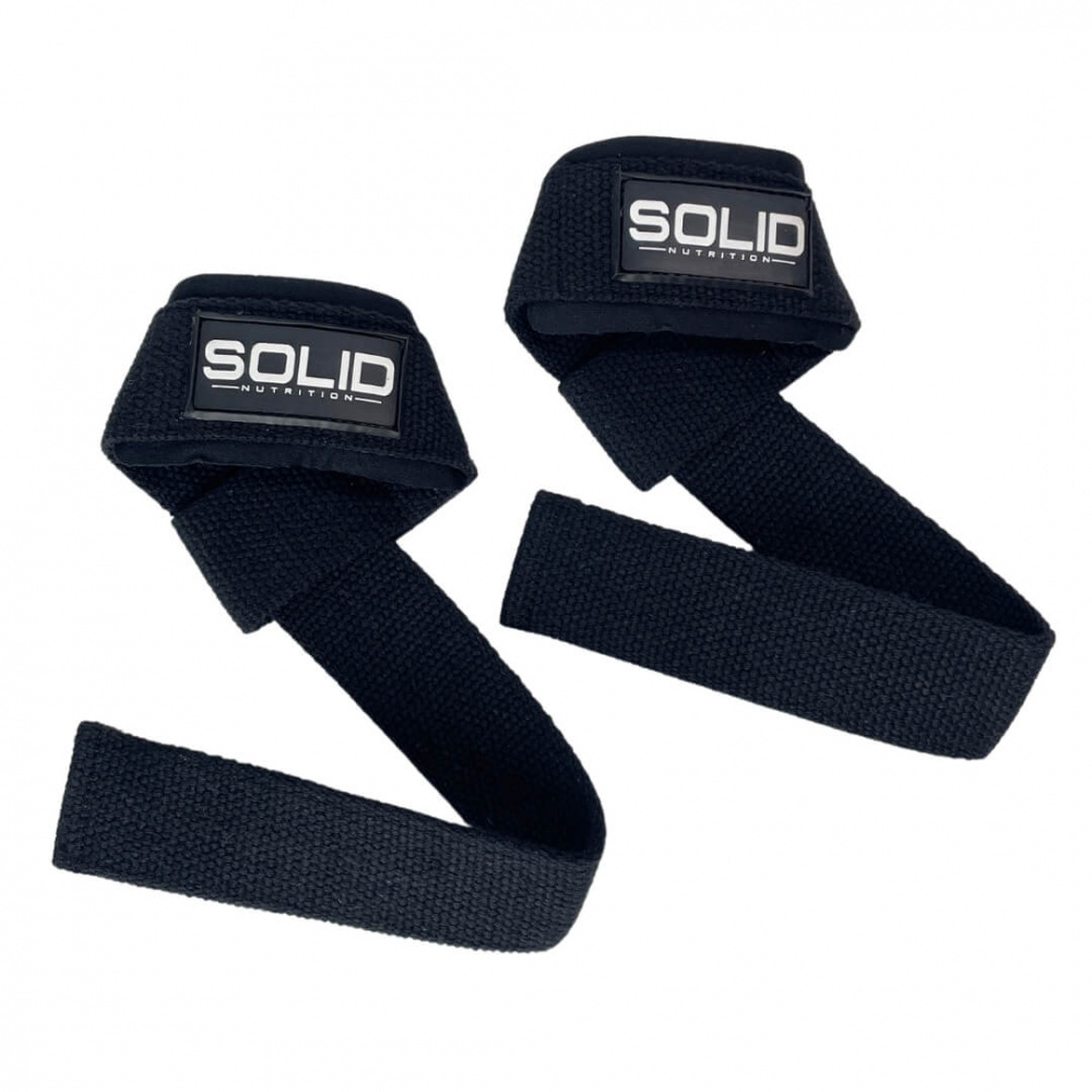 SOLID Nutrition Lifting Straps ryhmässä Treenivälineet / Vetoremmit & Otteet @ Tillskottsbolaget (SOLID7685545)