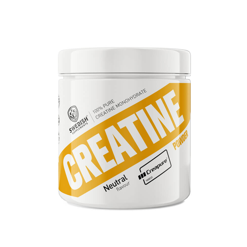 Swedish Supplements Creatine Powder (Creapure), 300 g ryhmässä Ravintolisät & Elintarvikkeet / Kreatiini / Kreatiinimonohydraatti @ Tillskottsbolaget (SS567833)