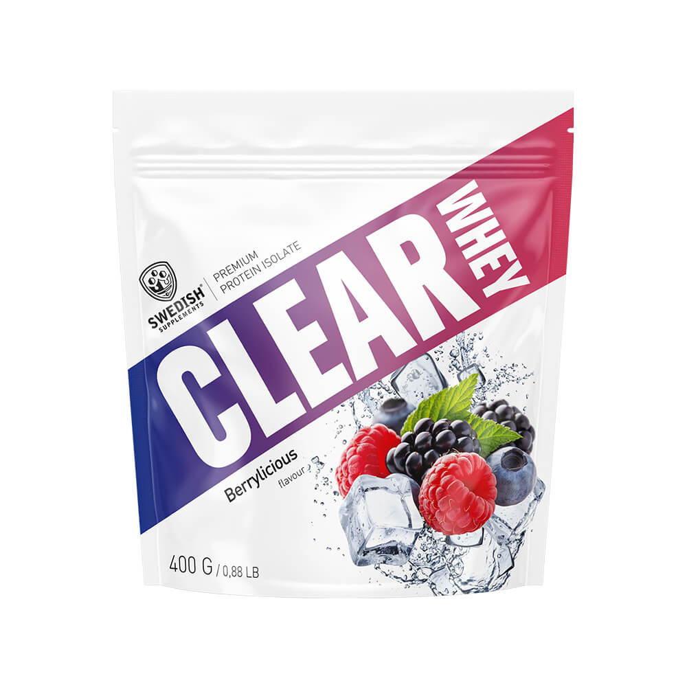 Swedish Supplements Clear Whey, 400 g ryhmässä Ravintolisät & Elintarvikkeet / Proteiinijauhe / Clear Whey @ Tillskottsbolaget (SS667435)