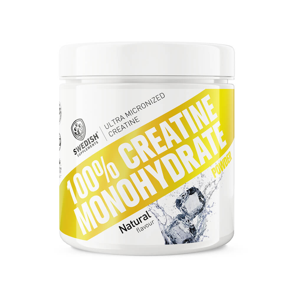 Swedish Supplements Creatine Monohydrate, 250 g ryhmässä Ravintolisät & Elintarvikkeet / Kreatiini / Kreatiinimonohydraatti @ Tillskottsbolaget (SS7684)