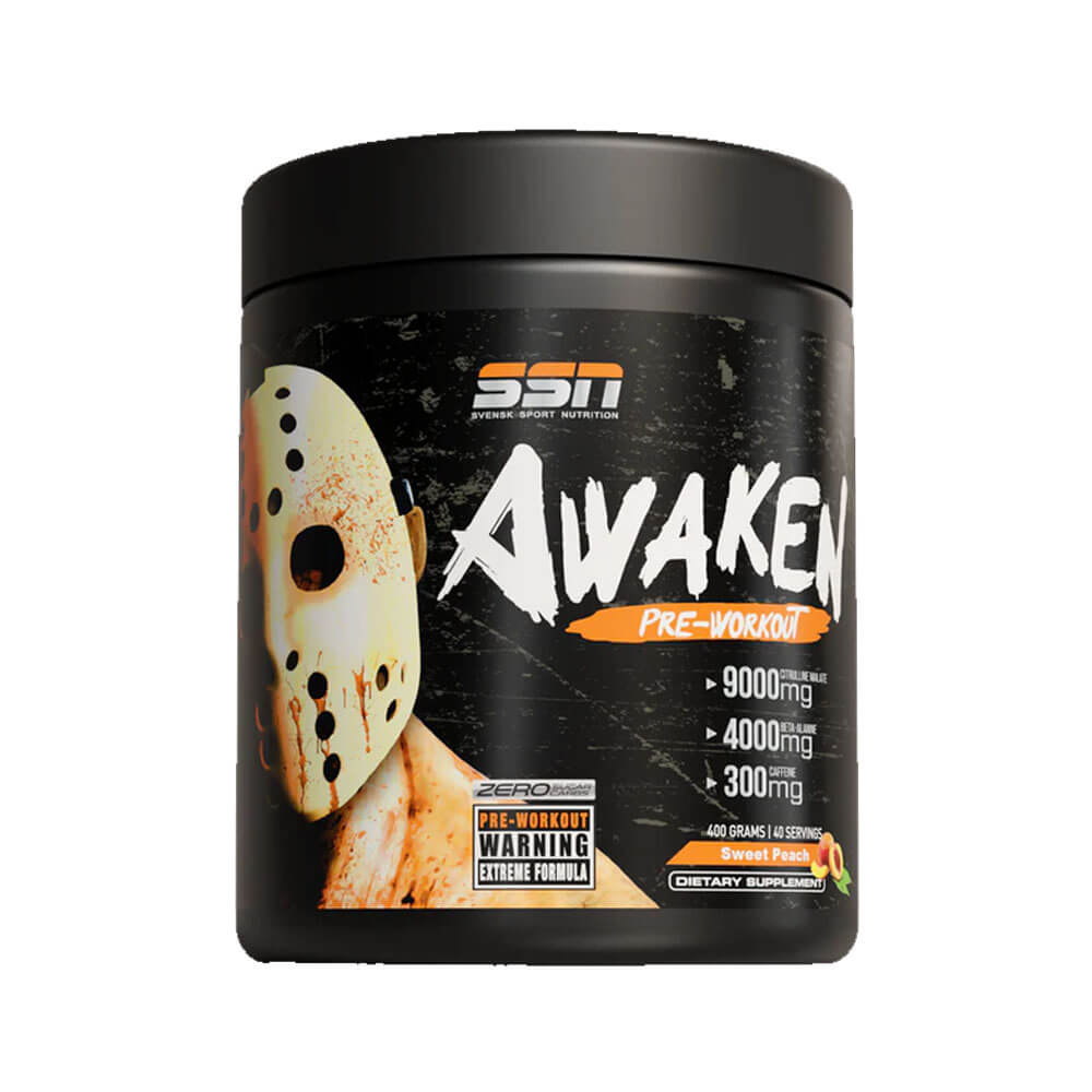 SSN Awaken PWO, 400 g ryhmässä Ravintolisät & Elintarvikkeet / Suorituskyvyn parantajat / Pre-Workout / PWO @ Tillskottsbolaget (SSN001)