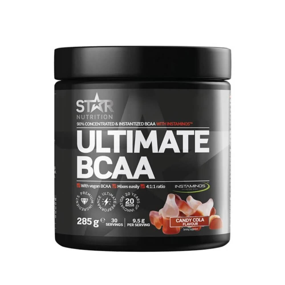 Star Nutrition Ultimate BCAA, 285 g ryhmässä Ravintolisät & Elintarvikkeet / Aminohapot / BCAA @ Tillskottsbolaget (STAR007)