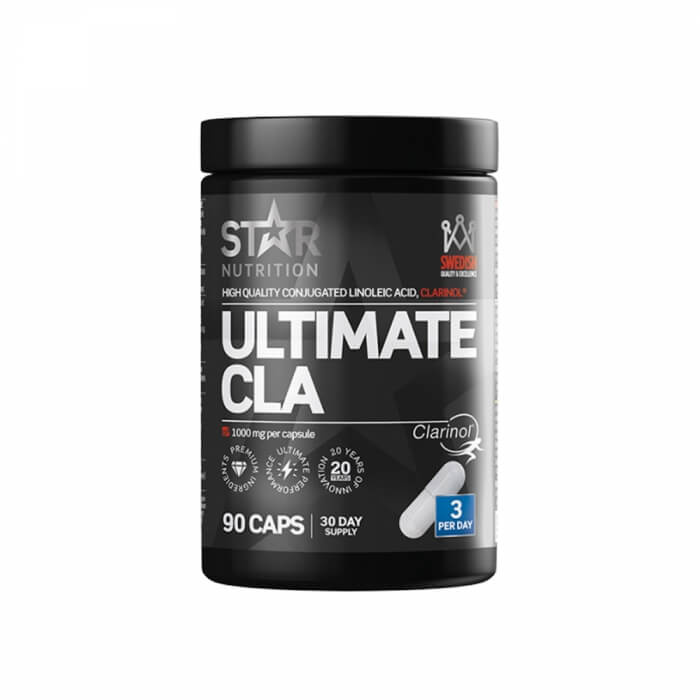 Star Nutrition Ultimate CLA, 90 caps ryhmässä Ravintolisät & Elintarvikkeet / Omega-3 & Rasvahapot / CLA @ Tillskottsbolaget (STAR016)