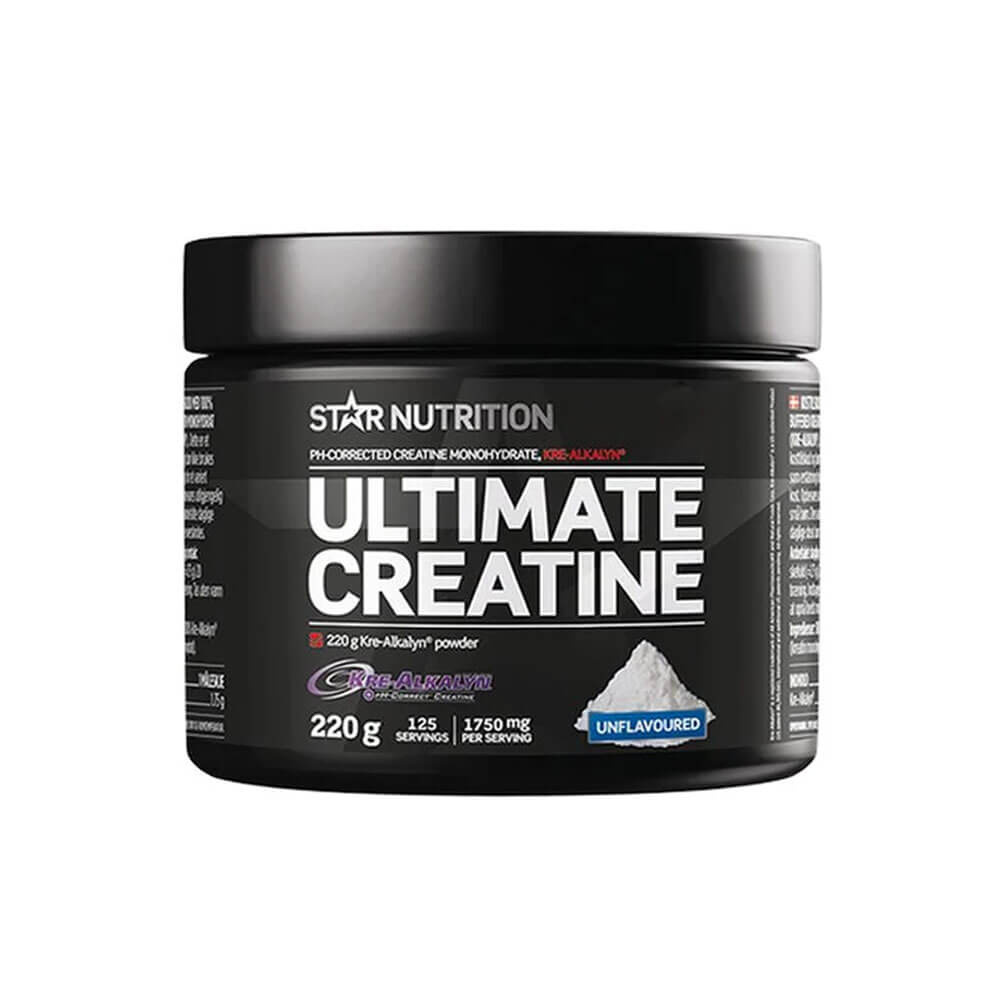 Star Nutrition Ultimate Creatine, 220 g ryhmässä Ravintolisät & Elintarvikkeet / Kreatiini / Kre-Alkalyn @ Tillskottsbolaget (STAR65767)