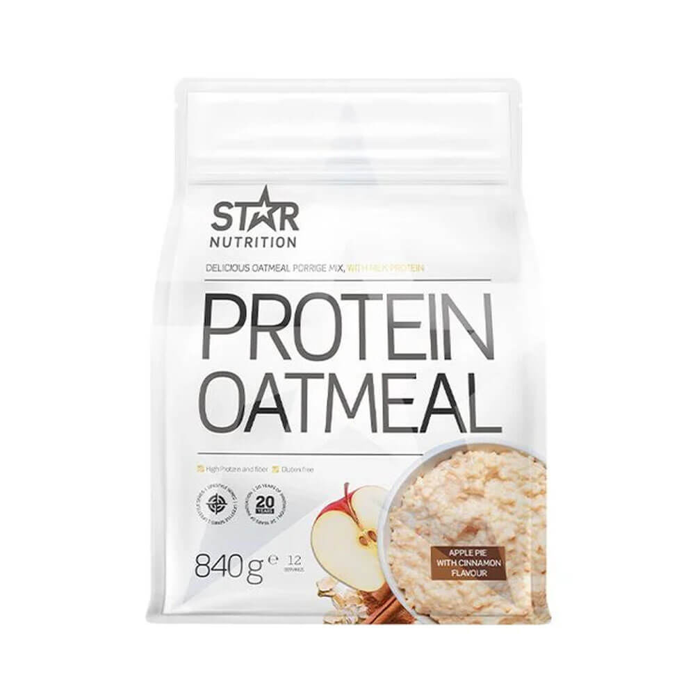 Star Nutrition Protein Oatmeal, 840 g ryhmässä Ravintolisät & Elintarvikkeet / Elintarvikkeet / Proteiinipuuro @ Tillskottsbolaget (STAR6745)