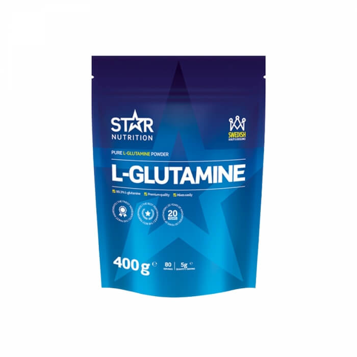 Star Nutrition L-Glutamine, 400 g ryhmässä Ravintolisät & Elintarvikkeet / Terveystuotteet / Immuunijärjestelmä @ Tillskottsbolaget (STAR743)