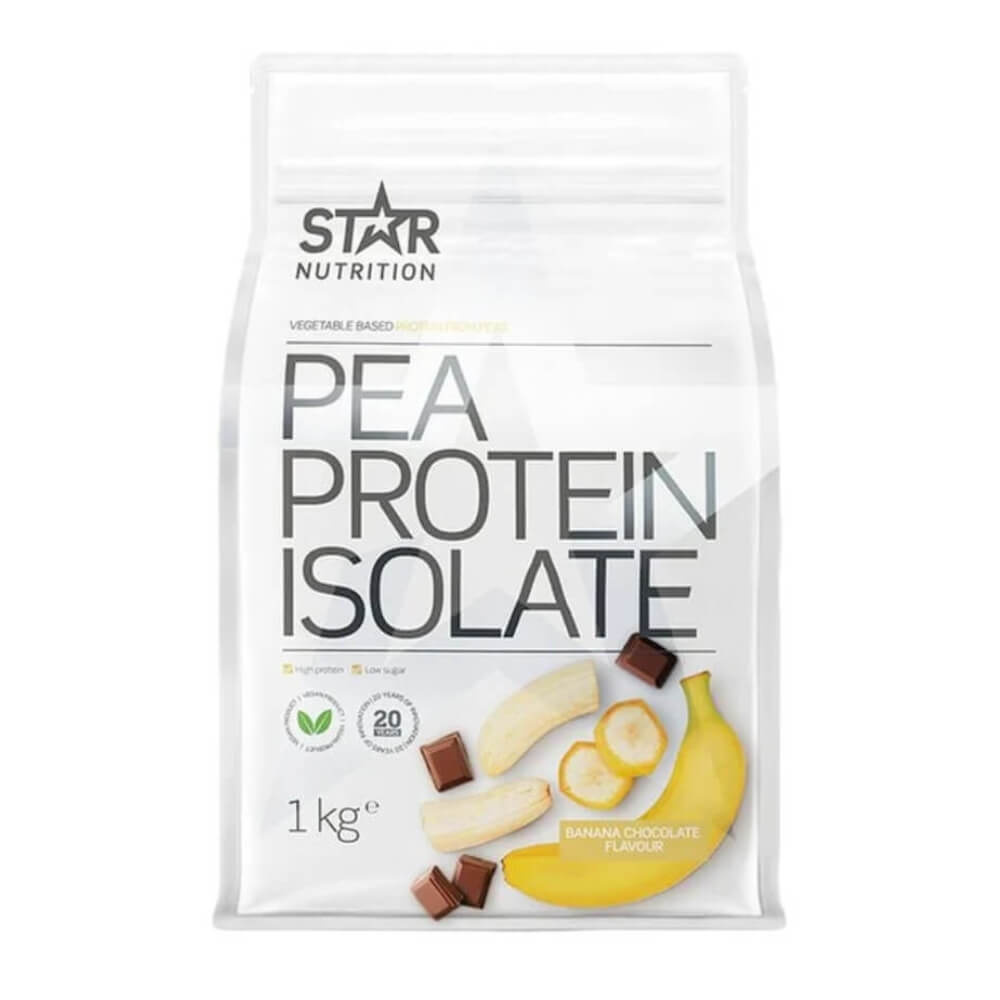 Star Nutrition Pea Protein Isolate, 1 kg ryhmässä Ravintolisät & Elintarvikkeet / Proteiinijauhe / Isolaattiproteiini @ Tillskottsbolaget (STAR843)